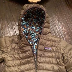 Patagonia reversible puffer jacket